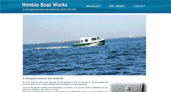 Desktop Screenshot of nimbleboatworks.com